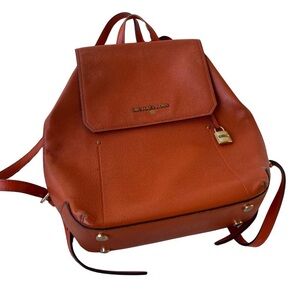 💫Michael Kors Hayes Backpack purse in burnt orange